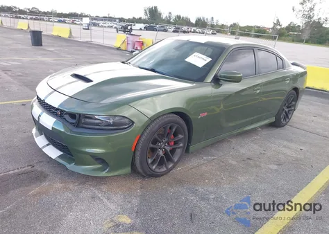 2021 Dodge Charger Scat Pack Rwd from USA, damaged, VIN 2C3CDXGJ9MH679071